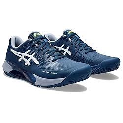 ASICS Men's Sneaker, Mako Blue White, 12