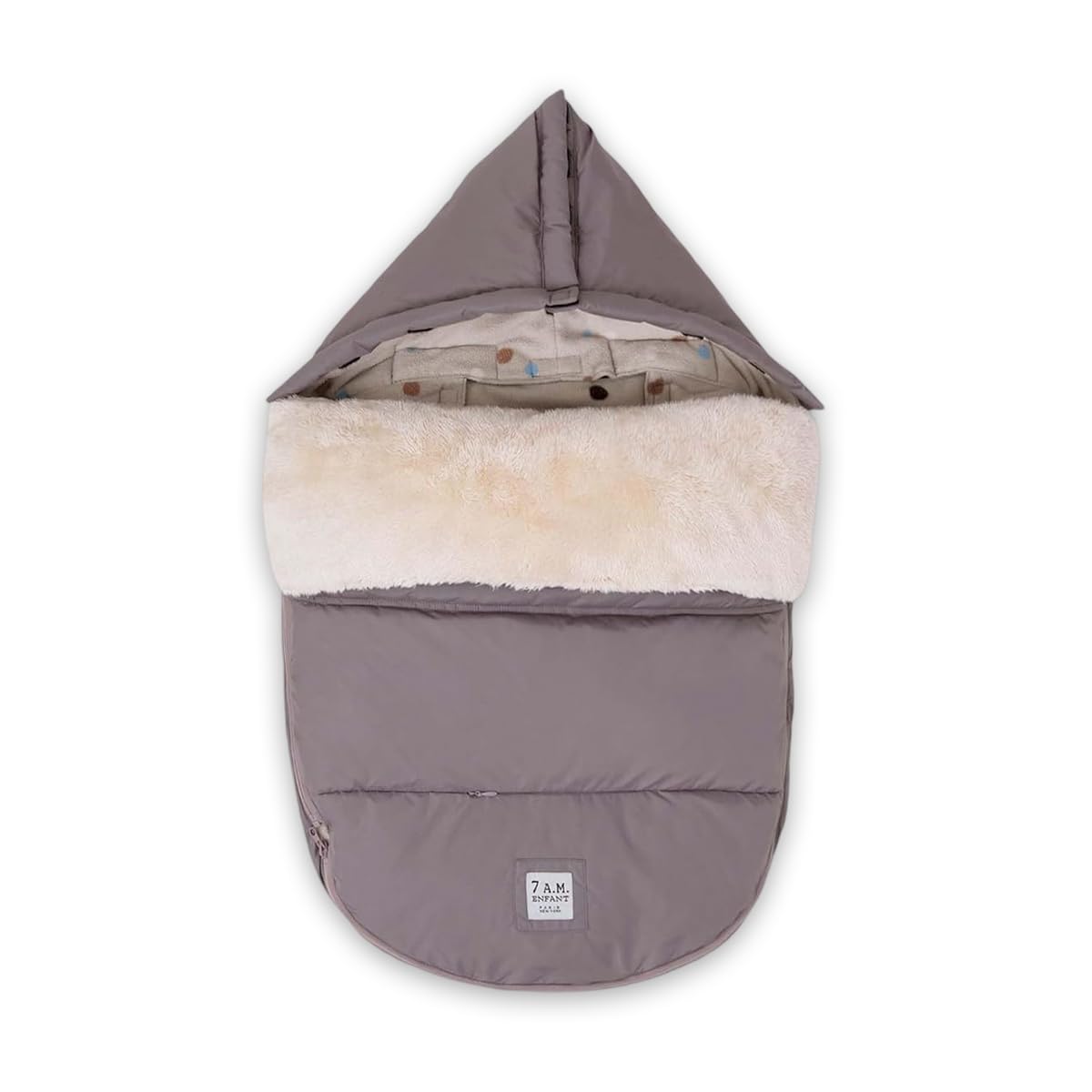 Photo 1 of 7AM Enfant Universal Stroller Footmuff - Water Repellent Winter Bunting Bag for Strollers & Car Seats, Soft Micro-Fleece & Plush Lined Stroller Footmuff for Baby Boy & Girl | PlushPOD