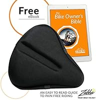 bikeroo large bike seat cushion