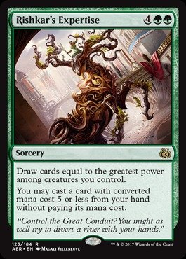 Magic: the Gathering - Rishkar39;s Expertise (123/184) - Aether Revolt