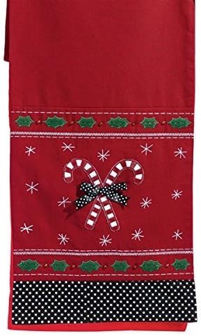 Grasslands Road Candy Cane Table Runner 72" x 13" 471688