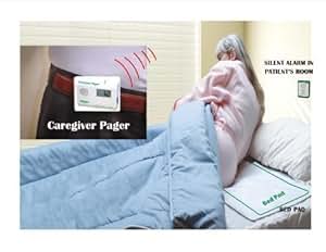 Amazon.com: Bed Alarm System with Wireless Pager - No ...