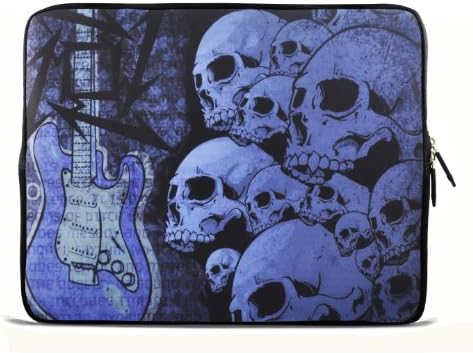 9.7" 10" 10.1" 10.2" inch Laptop Netbook Tablet Case Sleeve Carrying bag For iPad 2 3/Asus EeePC 10 transformer/Acer Aspire one/Dell inspiron mini/Samsung N145/Toshiba/Kindle DX/Lenovo S205/HP Touchpad Mini 210 - Gutar &amp; Skull B10-18695