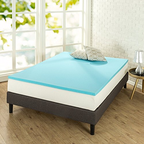 Zinus 1.5 Inch Gel Memory Foam, Twin Mattress Topper,