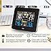 FanJu FJ3365B Digital Color Forecast Weather Station with Alert and Temperature/Humidity/Barometer/Alarm/Moon Phase/Weather Clock with Outdoor Sensor