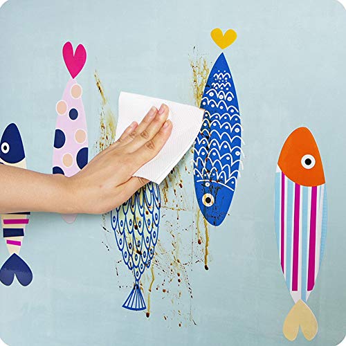 PinShang Waterproof Oil Proof Self Adhesive Wall Sticker Temperature Resistant Wallpaper for Kitchen D-Small Potted Plants - Thumbnail 7
