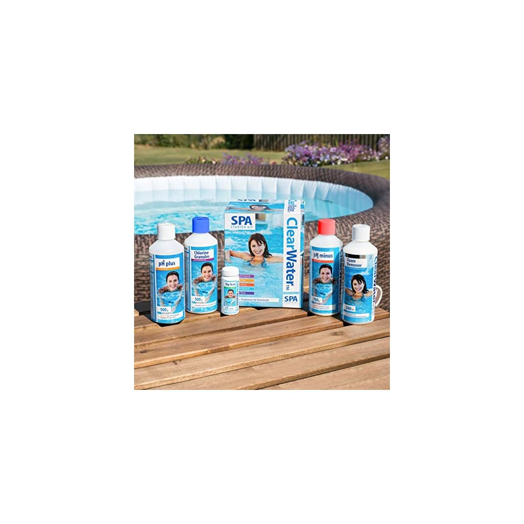 Clearwater CH0018 LayZSpa Chemical Starter Kit for Hot