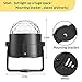 Party Ball Lights, Gvoo 5W RGB LED Sound Activated Rotating Crystal DJ Disco Lights Stage Lights with Remote Control for Party, KTV, Wedding, Bar and Celebration