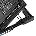 AUKEY Laptop Cooling Pad, Laptop Cooler with 5-Level Height Setting, Adjustable Fan Speed, 2 USB Ports and 2 Fans for Laptop Up to 17