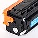SPTC Replacement for HP 125A CB541A Toner Cartridge Compatible with CRG-116 CP1215 CP1210 CP1515N CP1518NI CM1312nfi CM1300 CM1312 MFP HP Color Laserjet Cyan 1,400 Pages High Yield