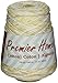 Premier Yarns Home Cotton Cone Yarn, Ideal Knitting and Crochet Supplies, Made of Recycled Cotton and Polyester, Golden Oak, 700 yards