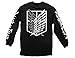 Ripple Junction Attack on Titan Scout Regiment Shield Anime Long Sleeve T-Shirt Officially Licensed