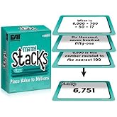 EAI Education Math Stacks Place Value to Millions Game: Grades 3-5