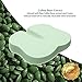 MODVEL Memory Foam Seat Cushion and Lumbar Pillow Combo - Gel Infused and Ventilated - Back Pain Relief
