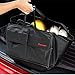 WawaAuto Multipurpose Portable Cargo Storage Bag with Removable Hard Botton, Non Slip Bottom Strips To Prevent Sliding, Leak Proof Trunk Organizer For SUV