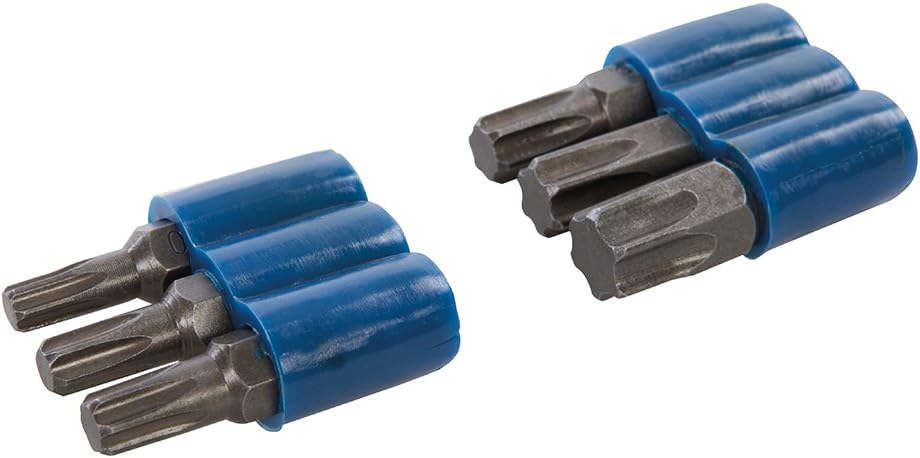 Silverline 577974 Impact Driver Bit Set 6pce, Grey, Variety Pack