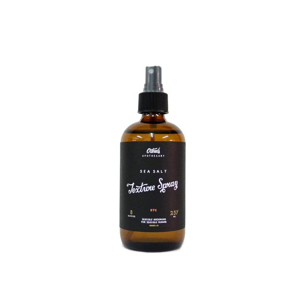 O'Douds Organic Sea Salt Hair Spray - Vegan, Natural Texturizing Spray for Hair - Light Hold, Matte Finish with Green Tea and Bergamont Scent