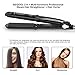Steam Flat Iron Hair Straightener, Professional Flat Iron for hair with Vapor Heat up Fast, Digital LCD Display,Ionic Ceramic Titanium Plates, Dual Voltage steam hair straightener