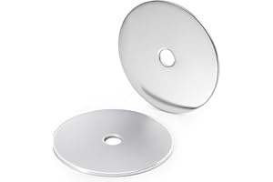 BNUOK 23PCS 1/4" x 2" Fender Washers, 304 Stainless Steel 18-8, Thickened 1/4 Fender Washer,1/4" ID x 2" OD