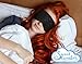 *NEW QUILTED DESIGN* Sleep Mask: #1 Recommended Eye Mask, Premium soft satin material, Blackout technology, Comfortable, Adjustable, Heavenly. Sleep better today, Sweet Slumber
