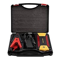 Youghalwell Car Jump Starter 600A Peak with 82800mAh, Portable Vehicles Auto Battery Booster with Emergency Starter, car Battery Charger, 4 USB Port LCD Display