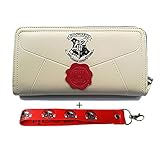 Women's Wallets for Harry Potter Fans Designer Hogwarts Long Zipper Wallet for Women Credit Card Holder Organizers