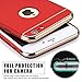 Biter Case Compatible with iPhone 6/6s Plus 3 in 1 Ultra Thin PC Hard Shockproof Protective Smooth Surface (iPhone 6/6S, red)