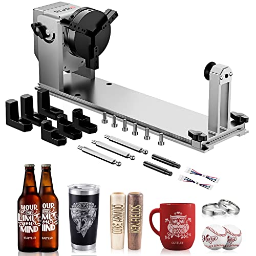 ORTUR YRC1.0, Y-axis Rotary Chuck for Most Laser