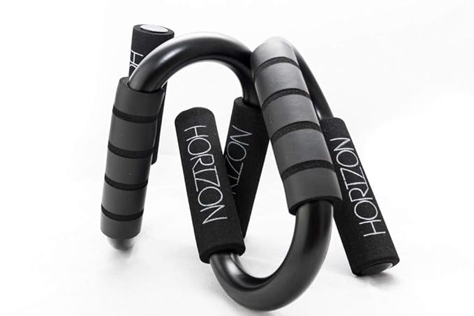 Horizon Premium Liegestützgriffe, Push up Bar mit edlem Design aus Edelstahl ! Liegestütze Griff optimal für Calisthenics, Ou