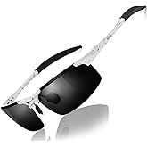DUCO Mens Sports Polarized Sunglasses UV Protection Sunglasses for Men 8177s