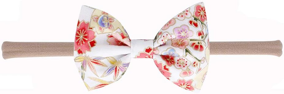 Xiaoyu 10PCS Baby Girls Headbands and Bows, Newborn Infant Toddler Hair Accessories, Red, Small - Image 4
