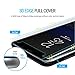 Galaxy S8 Screen Protector, [Dome Glass] Full Coverage 3D Curved Tempered Glass Shield [NO UV Light Included] Easy Install by Whitestone for Samsung Galaxy S8 (2017) - Replacement Only