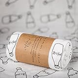 Muslin Swaddle Baby Blanket - Organic Cotton - Large Size - for Swaddling Your Newborn!