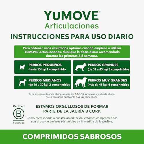 Condroprotector Perros 2-7 Años, 300 Comprimidos ActivEase Movilidad