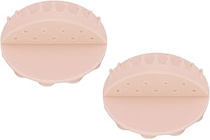 aqxreight 2PCS Wall Mount Hair Catcher – Strong Suction Silicone Hair Collector for Shower, Prevents Clogged Drains, Easy to,