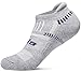 TM-MZS04-KLG_L Tesla Men's 6-Pairs Atheltic No Show Socks Cushioned Comfort w Mesh MZS04