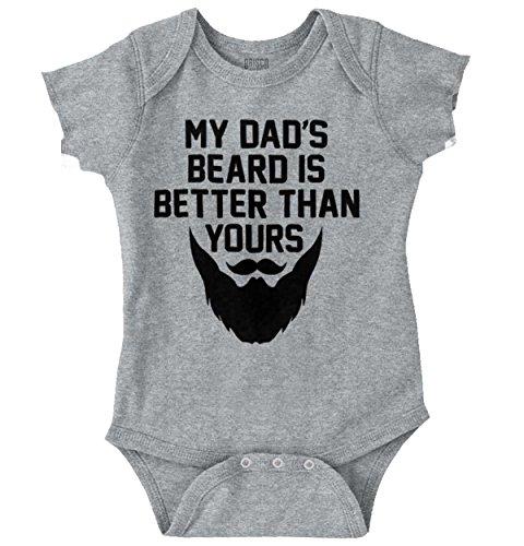Dad's Beard New Parents Baby Shower Gifts Funny Saying Baby Onesie Bodysuit