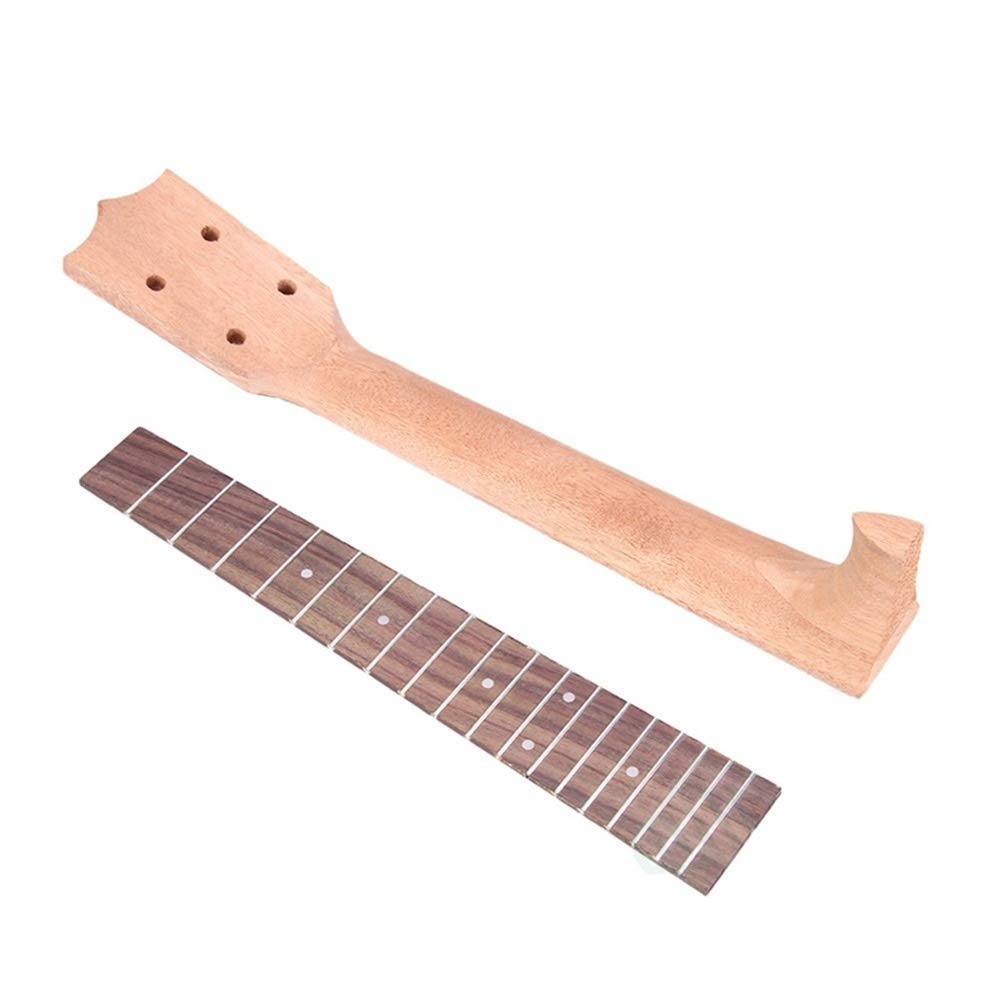 zalati Ukulele Neck + Fingerboard Rosewood for Musical Tools - 26 inch