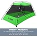 BUG BARRIER - MOSQUITO BUG TENT - INDOOR OUTDOOR POP UP MOSQUITO NET CANOPY 86L X 39 X 35