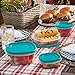 Rubbermaid Food Storage 38 Piece Set with Easy Find Lids, Teal