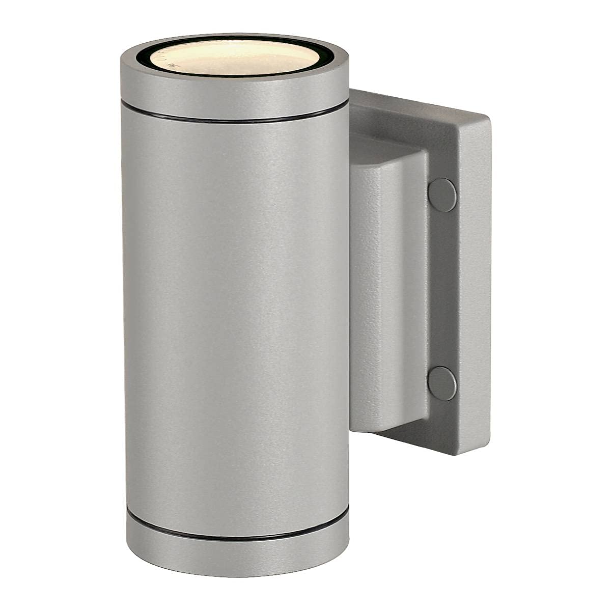 SLV Surface-Mounted Wall Light MYRA/Illumination for Walls, Paths, entrances, LED Outdoor spot, Surface-Mounted Outdoor Light, Garden lamp / GU10 IP55 35W Grey