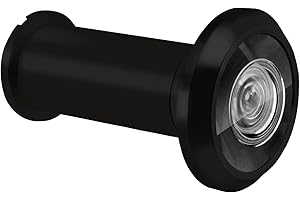 NUK3Y PRODUCTS K3 "Nuk3y 220 Degree Wide Angle Heavy Duty Door Viewer (1 Pack, Black)"
