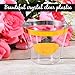 100 Gold Rimmed Plastic Cups With 100 Labels ~ Fancy Wedding Party Cups ~ 9 Ounce Disposable Wine Glasses ~ Old Fashioned Bar Tumblers with Gold Trim
