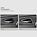 Arotom For BMW E90 E92 320i 325i 328i Carbon Fiber Car Interior Door Handle Frame Trim (Pure Color)