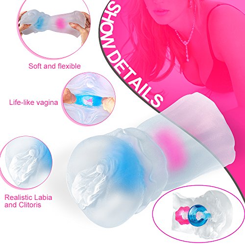 Pocket Pussy 4D Reserve Mold Realistic Vagina Male Masturbator Stroker for Men Toy Cup