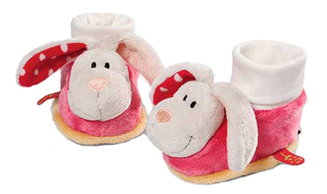 schoes for Baby - My first Nici - rabbit with rattle