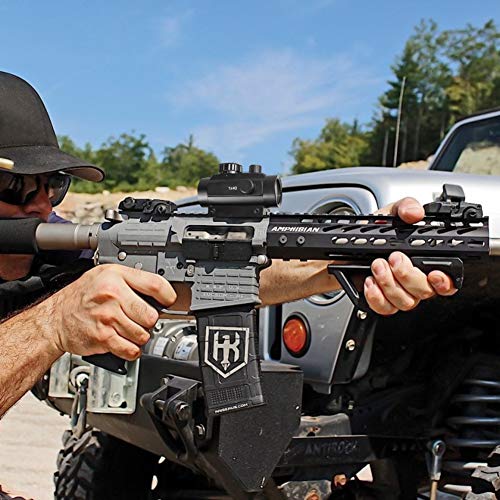 Twod Tactical 1 x 40mm Red Green Dot Sight Rifle Scope with 11mm/20mm Weaver P-i-c-a-t-i-n-n-y Mount