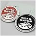 Car Styling Accessories 2pcs Black B027 Emblem Badge Decal Sticker Jeep Trail Rated 4X4 Nameplate Wrangler Grand Cherokee Liberty Patriot Compass