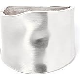 AYWFCBF Bangle Bracelets for Women | 14K Gold Plated Trendy Wide Bracelets | Hinged Arm Cuff Bangles Chunky Bracelet for Women