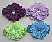 GUAngqi 12pcs Baby Girl Peony Headband Hairband Hairbow Hair Clip Headwear for Gift